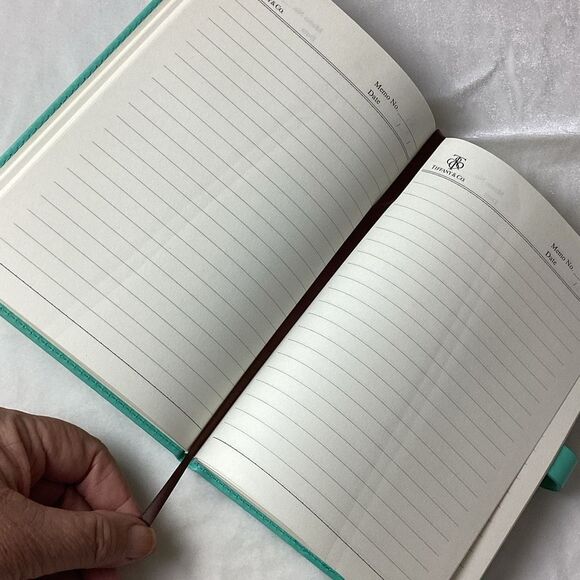 Tiffany & Co. Notebook Journal With Magnetic Closure GWP NIP - Picture 5 of 5